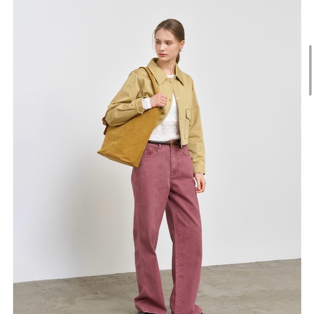 Musinsa General Idea Pigment Wash Cotton Pants